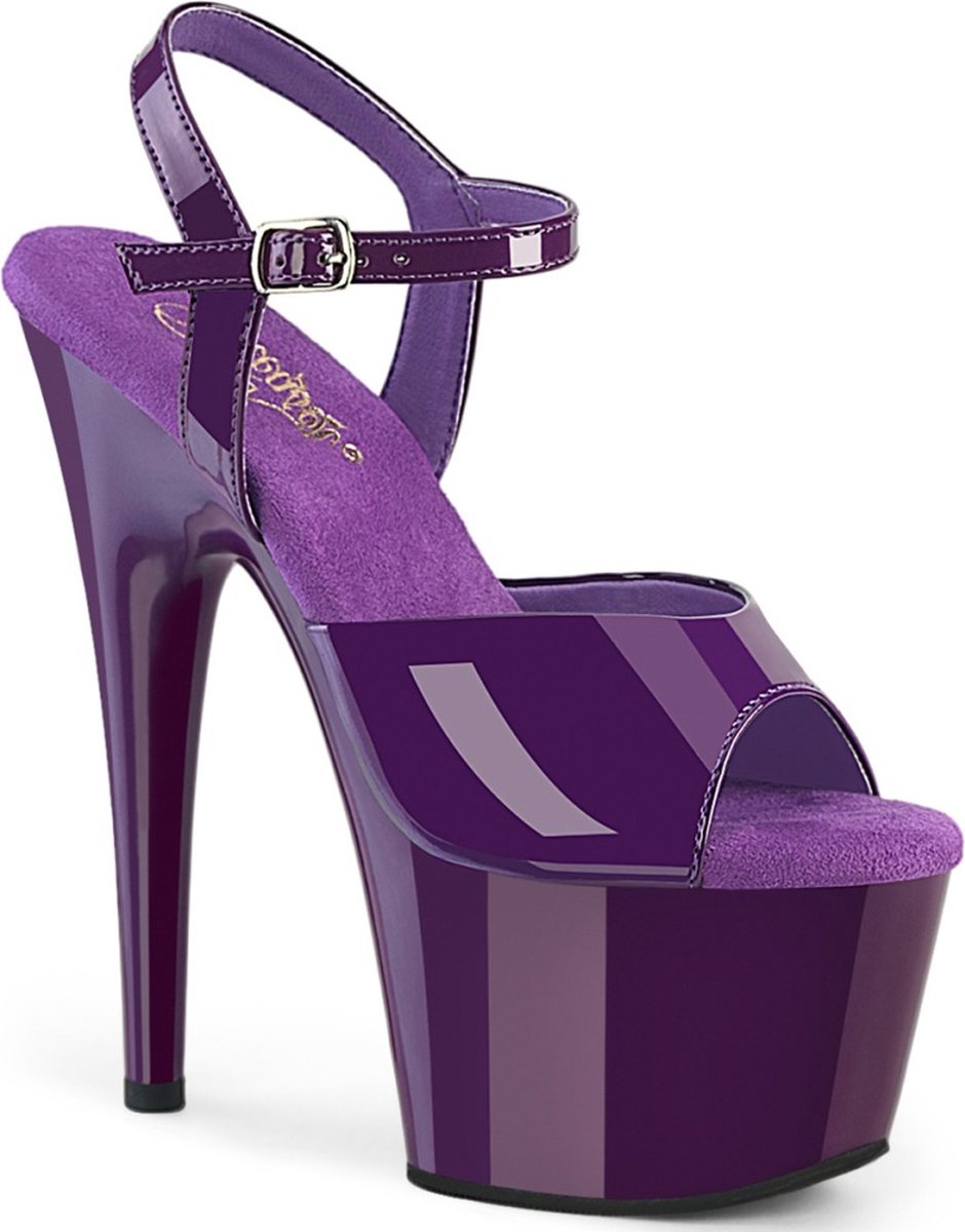 Pleaser ADORE-709 Sandaal met enkelband 37 Shoes Paars
