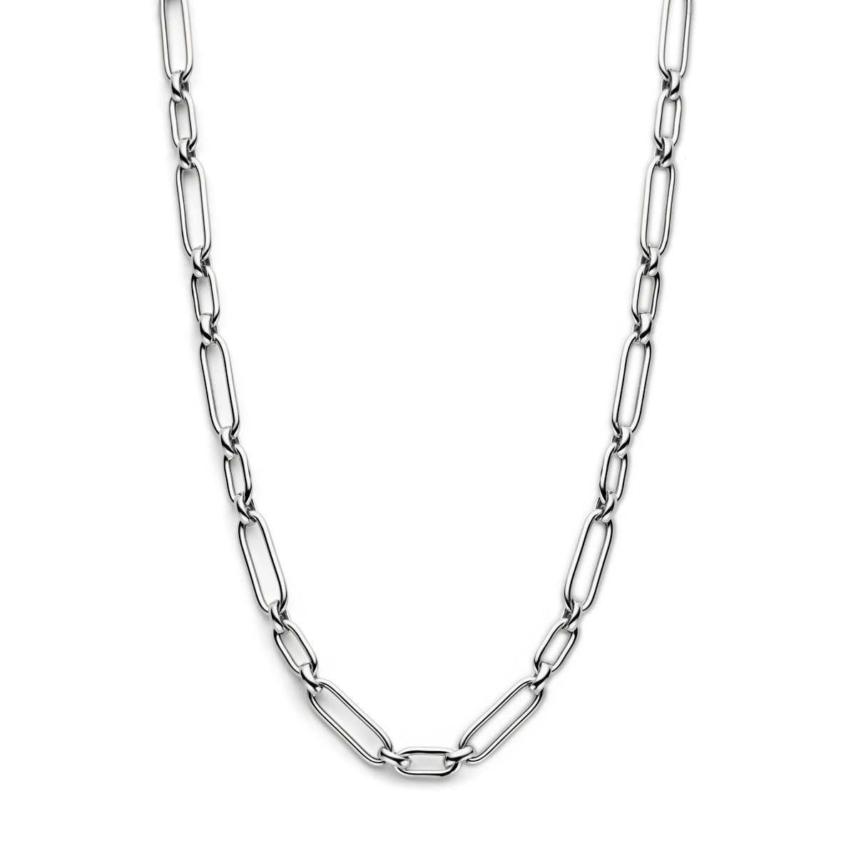 zilver gerhodineerd collier 6,0 mm 42 + 3 cm 1338626