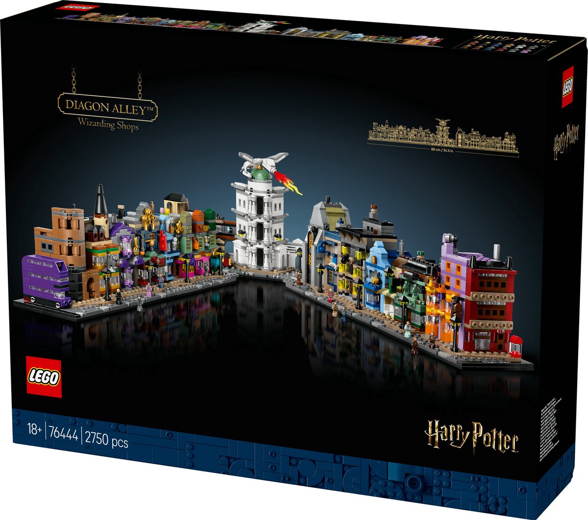 LEGO Harry Potter™ De Wegisweg™ tovenaarswinkels tovenaarsset - 76444 — afbeelding 14