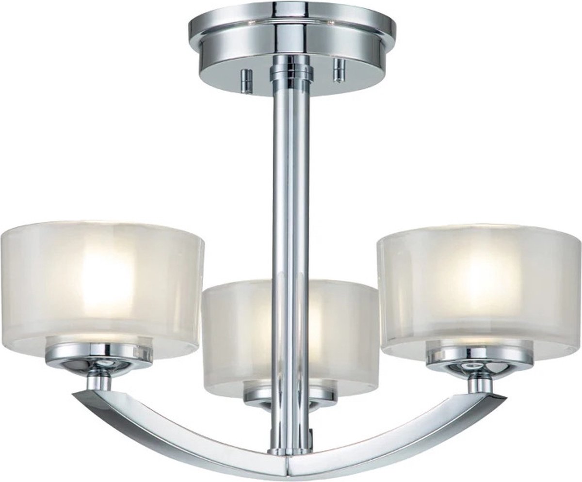 Hinkley LED Badkamerarmatuur Meridian | 3W 3000K 900Lm 30 | IP44 | Dimbaar | Polished Chrome
