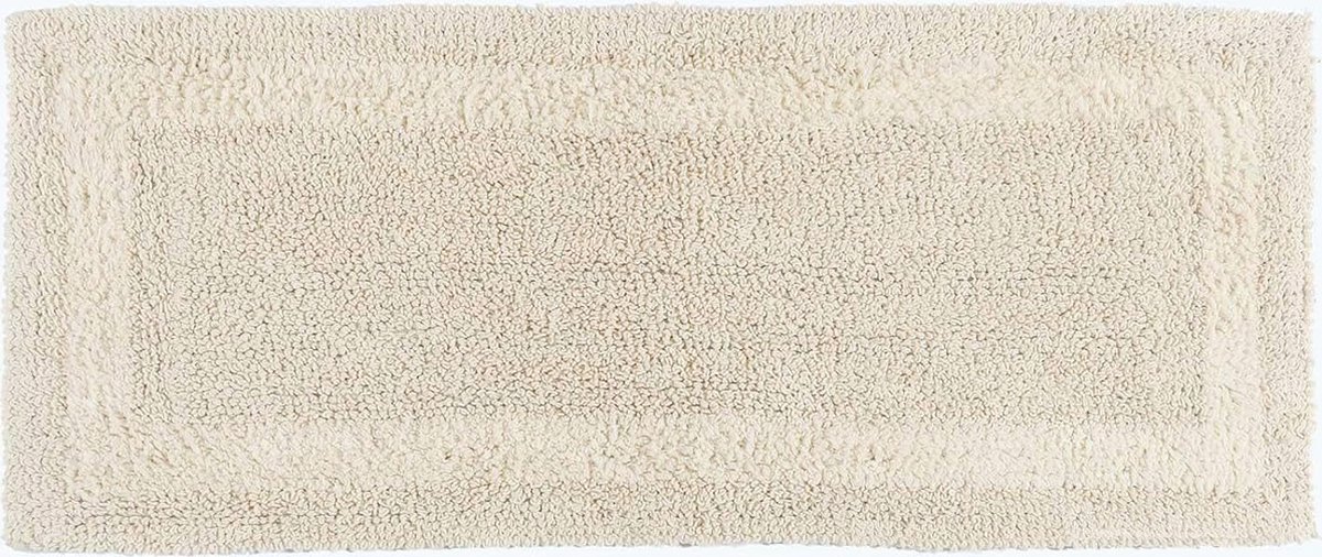 Extra grote luxe badmat 100% katoen - Antislip, wasbaar en sneldrogend badkamertapijt 40 x 100 cm
