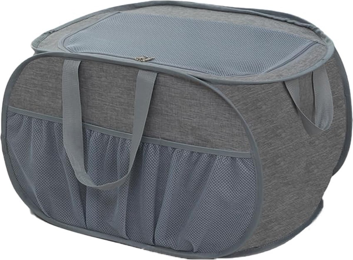 Goedkoopste Goodivery ® Opvouwbare Wasmand met Deksel voor Reizen, Camping en Kinderspeelgoed Opslag