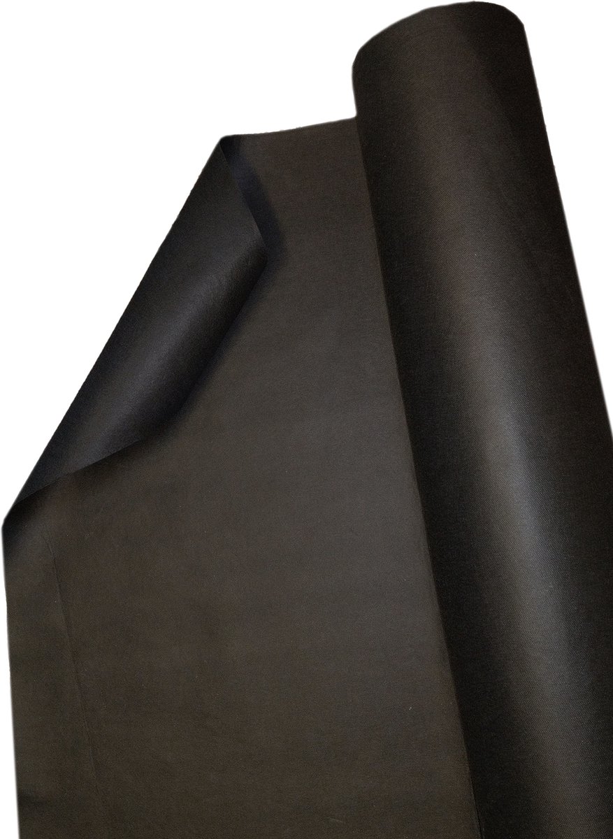 UV-gestabiliseerd onkruidbestrijdingsdoek van 50m x 1m met 2 lagen, tuinvlies, mulchvlies, PES/PP