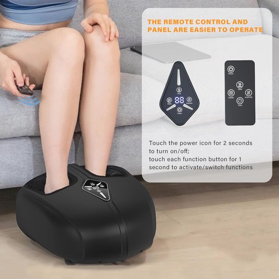 Masseur De Pieds Shiatsu Avec Chaleur - 5 Modes, Couleur Bleue, Neuf Sans Marque Spécifique