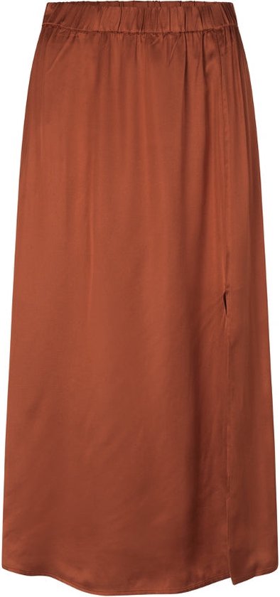 Jupe brillante marron rouille Flore - Modstrom
