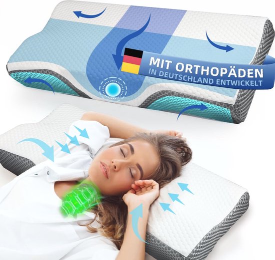 Roygbiv Nackenstützkissen Orthopädisches Kissen