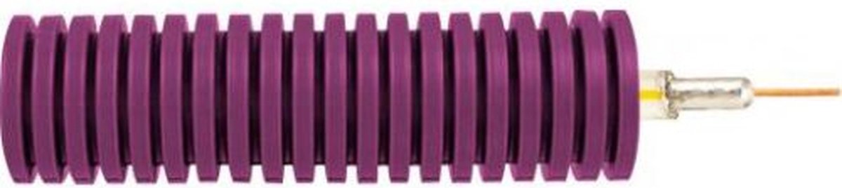 Pipelife Preflex flexibele buis 5/8 (16mm) met coaxkabel, rol 100 meter