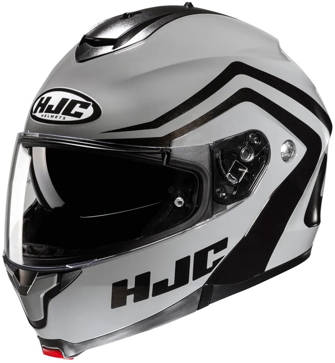 HJC C91N Nepos Zwart Grijs Systeemhelm - Helm