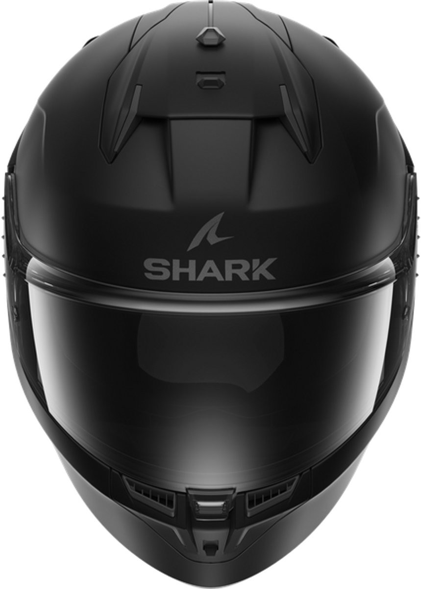 Shark D-Skwal 3 Blank Mat Zwart Mat KMA Integraalhelm - Maat S - Helm – foto 3
