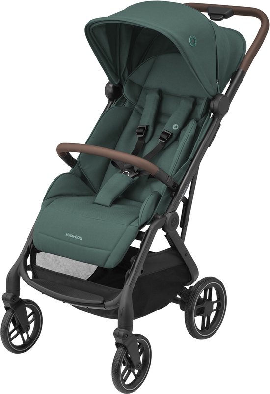 Maxi-Cosi Soho Ultracompacte kinderwagen - vanaf de geboorte tot ca. 4 jaar (0 - 22 kg) - Essential Green