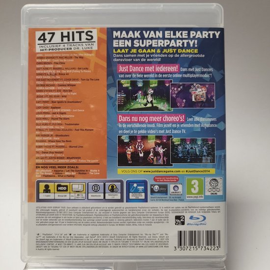 Just Dance 2014 Version Française NEUVE Pour PS3 - Jeu De Danse Fun Sur PlayStation 3