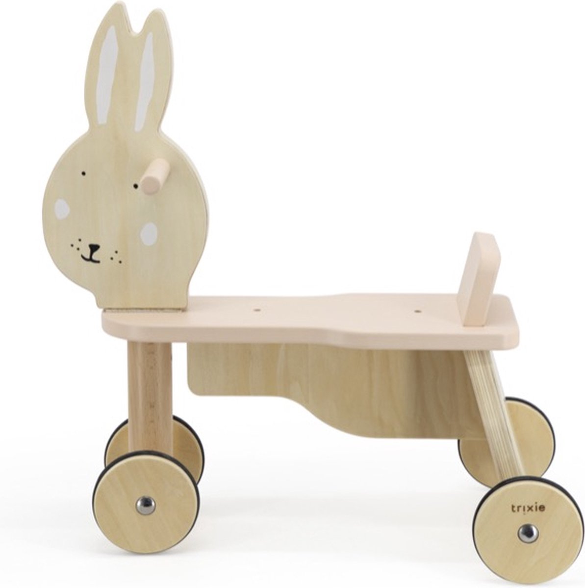 Trixie - Houten fiets 4 wielen - Loopfietsen - Mrs Rabbit