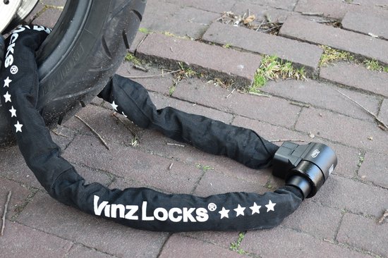 VINZ Janga Kettingslot ART4 - 120 cm / Fietsslot / Scooterslot / Motorslot van VINZ — afbeelding 4