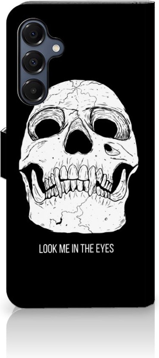 Telefoonhoesje met Naam Samsung Galaxy A16 4G/5G Skull Eyes