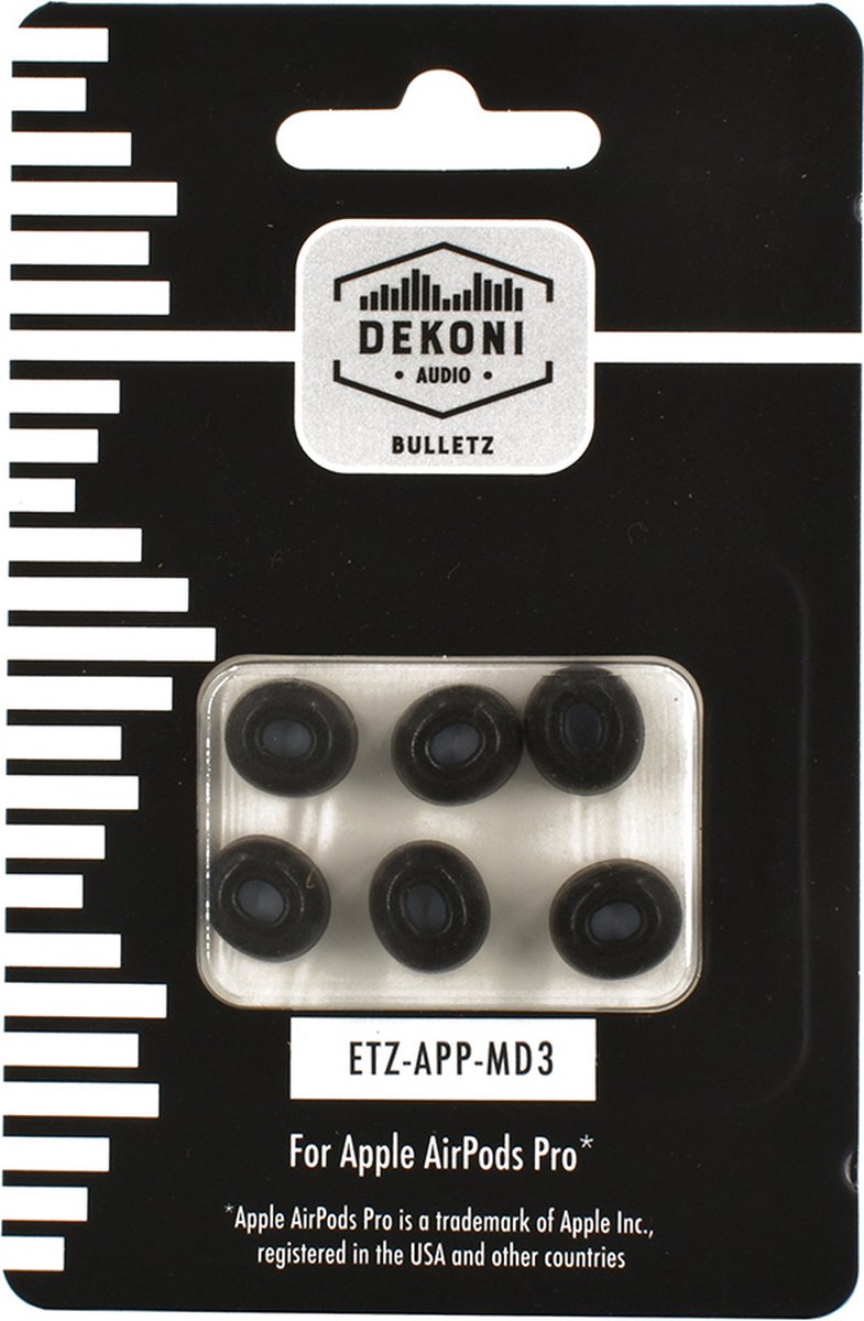 Dekoni Audio Bulletz for Apple AirPods Pro Medium / 3 Pack