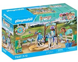 foto van PLAYMOBIL Horses of Waterfall Moderne paardrijschool - 71637