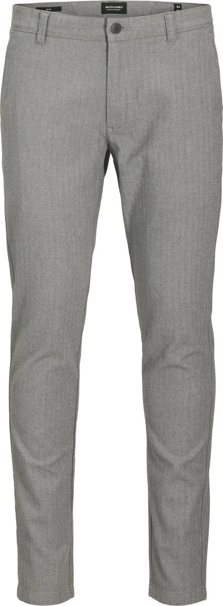 Jack & Jones Heren Chino Broek slim Grijs 31W / 36L Volwassenen