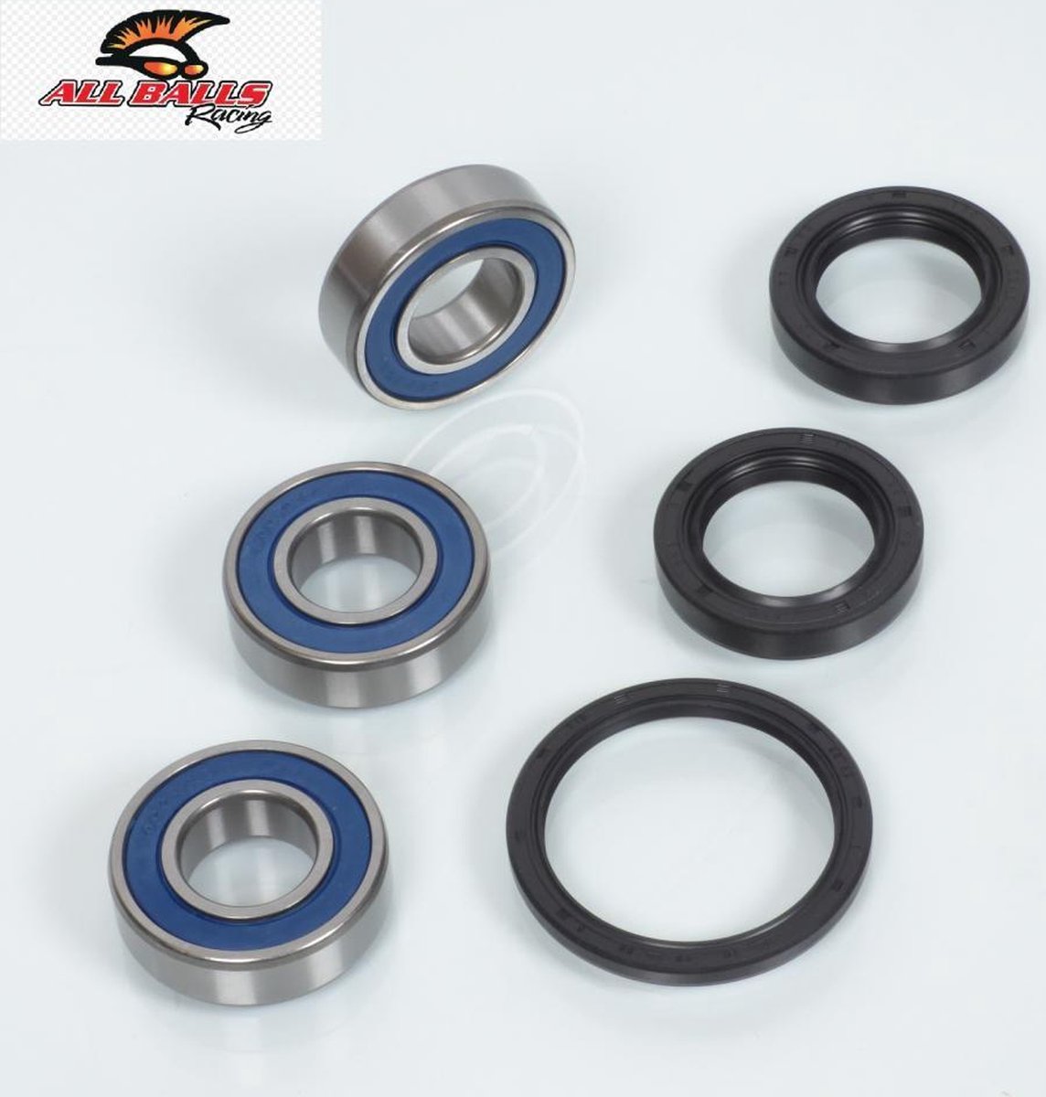 alle kogels wiellager voor motor honda 500 cr 1984-1986 25-1115 / 6004-2rs 20x42x12 ar nieuw