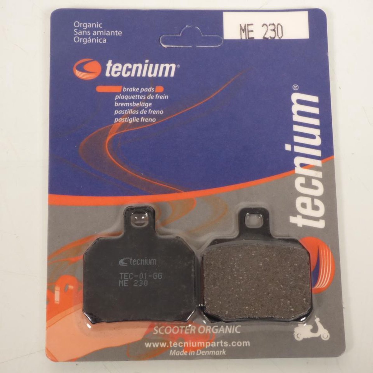 tecnium remblokje voor motor ducati 1098 r 2007 tot 2009 ar nieuw