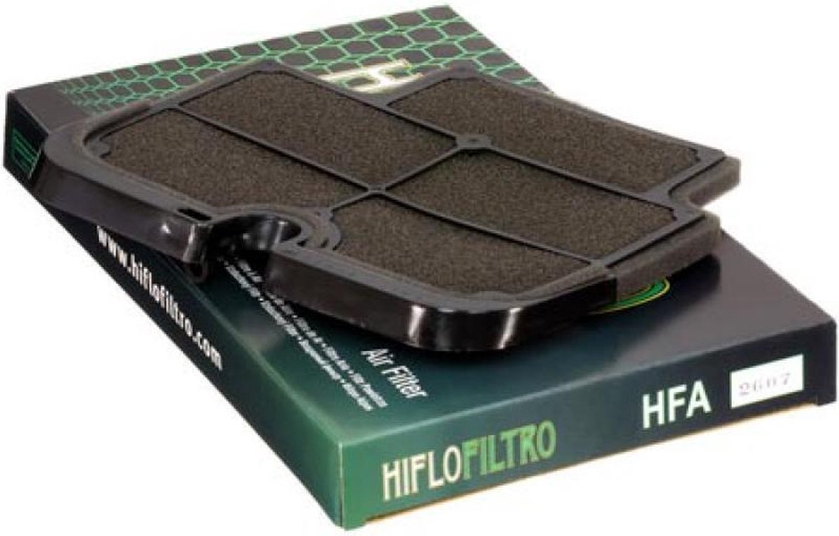hiflofiltro luchtfilter voor motorfiets kawasaki 650 er6-f 2009-2012 hfa2607 nieuw