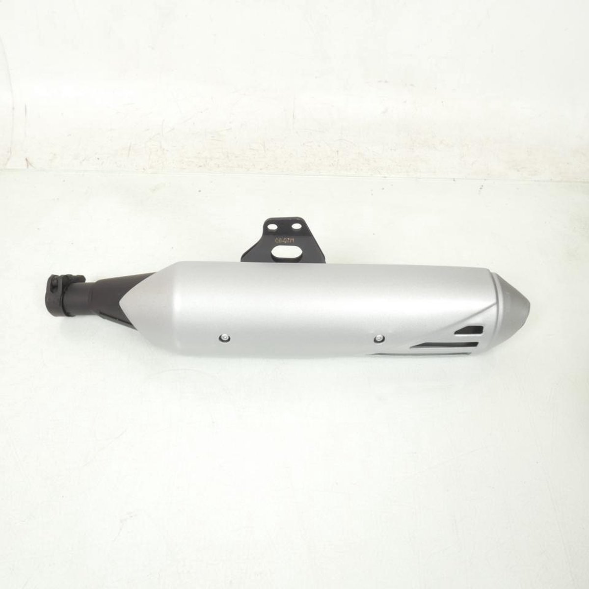 Silencieux d échappement origine pour Moto Rieju 125 Tango Après 2006 0/000.870.8001 / Acier Noir Neuf