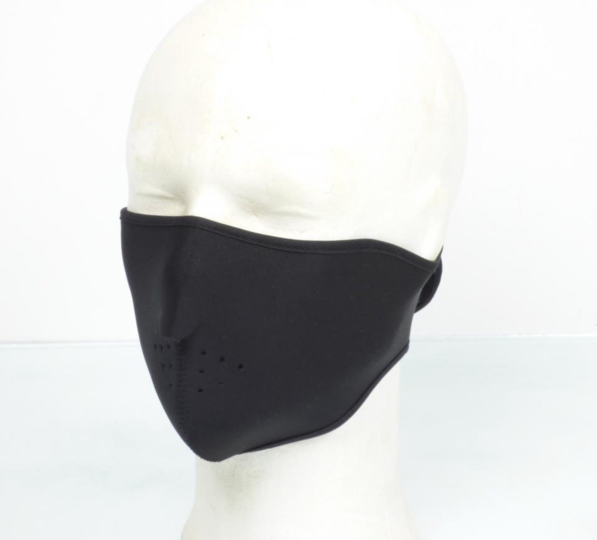 Nieuw neopreen masker van het merk Mad, kleur zwart, voor motor, scooter of quad, nieuw