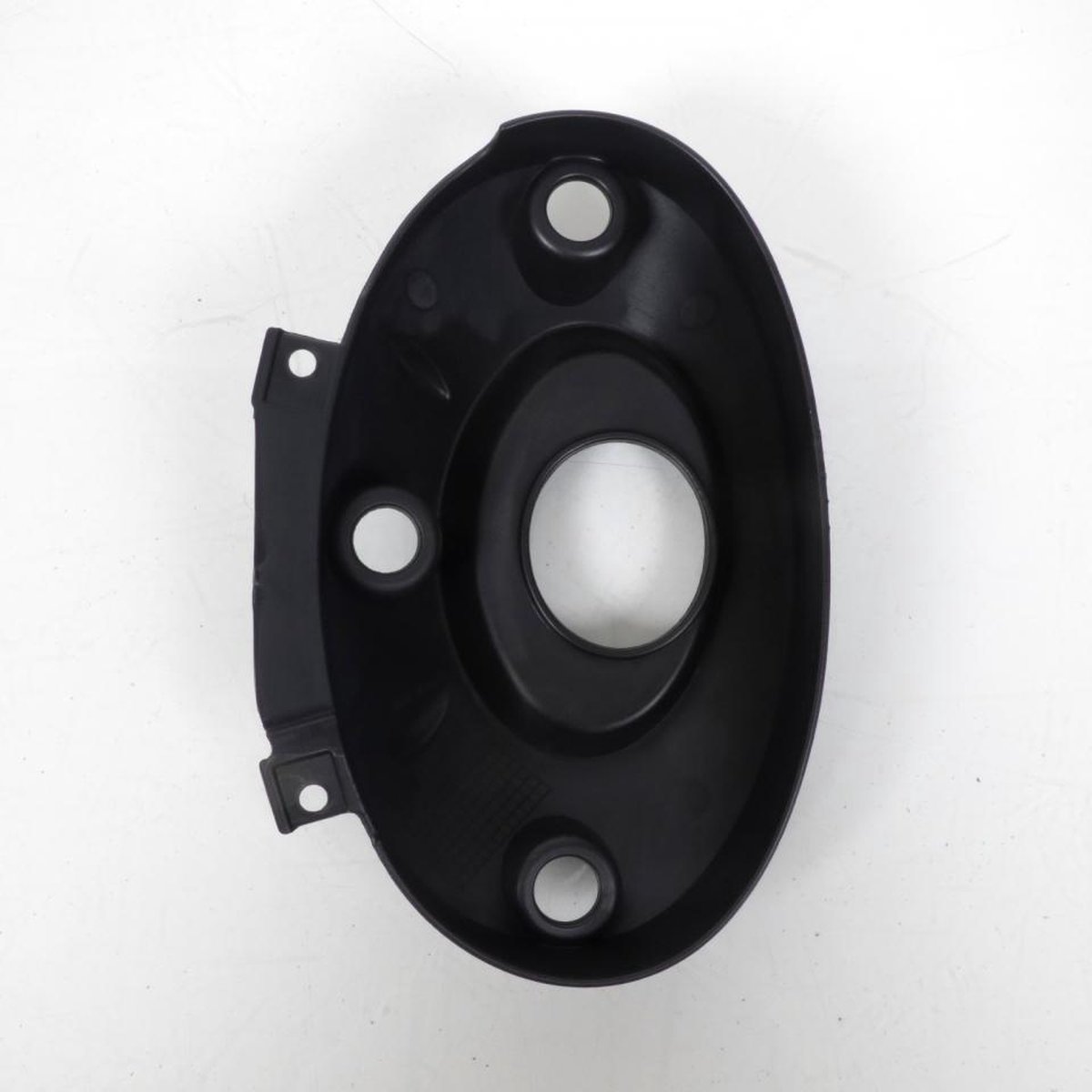 rms uitlaatbeschermer voor honda 300 sh i scooter 2007 tot 2013 18381-ktw-900 / mat zwart nieuw