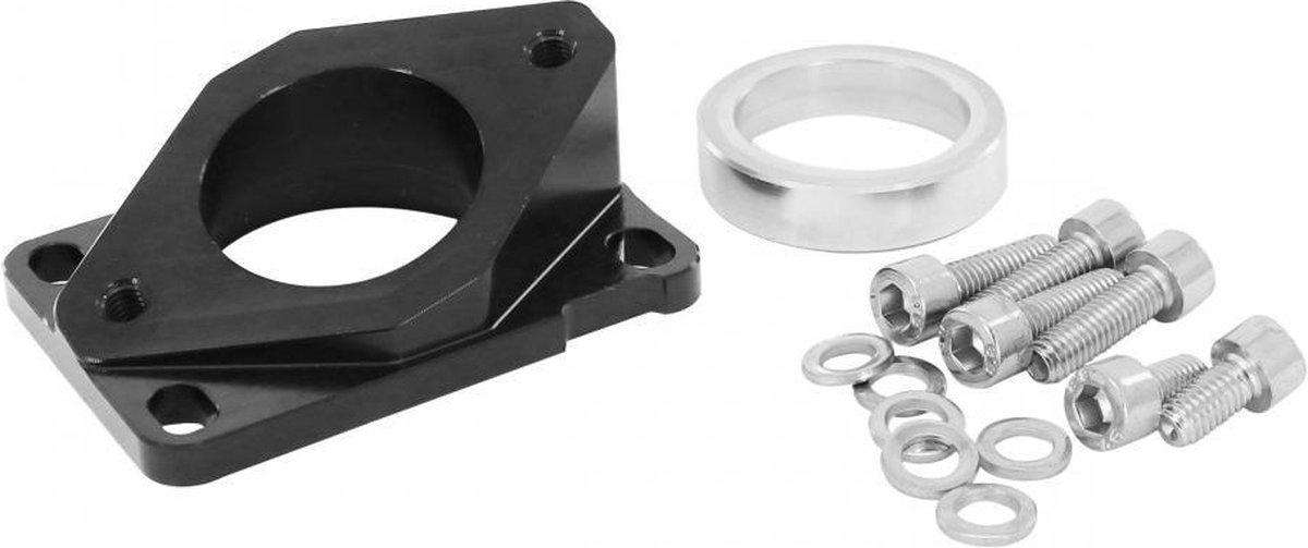 stage 6 zwart Ø34mm inlaatpijpsteun voor derbi 50 senda motorfiets nieuw