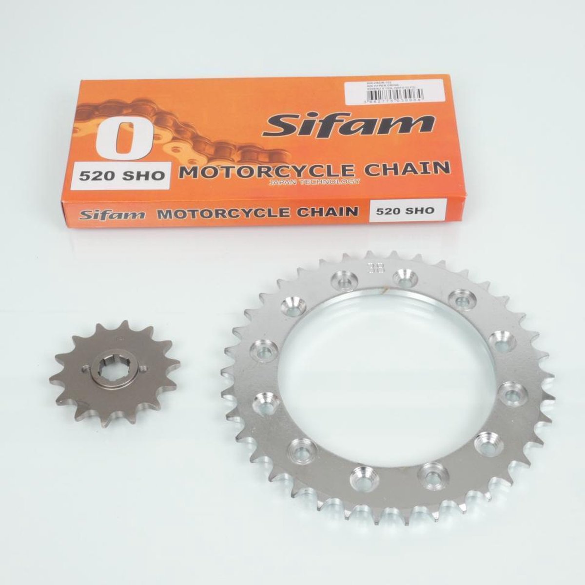 sifam kettingset voor honda 350 xl r 1985 tot 1987 nieuw