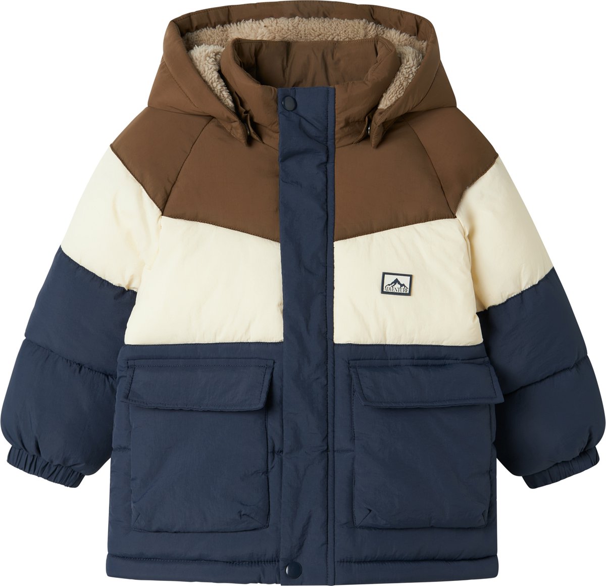 NAME IT - NMMMELBOURNE PUFFER JACKET BLOCK - Jongens - Buitenjassen