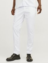 JACK & JONES Marco Bowie slim fit - chino homme - blanc - Taille : 34
