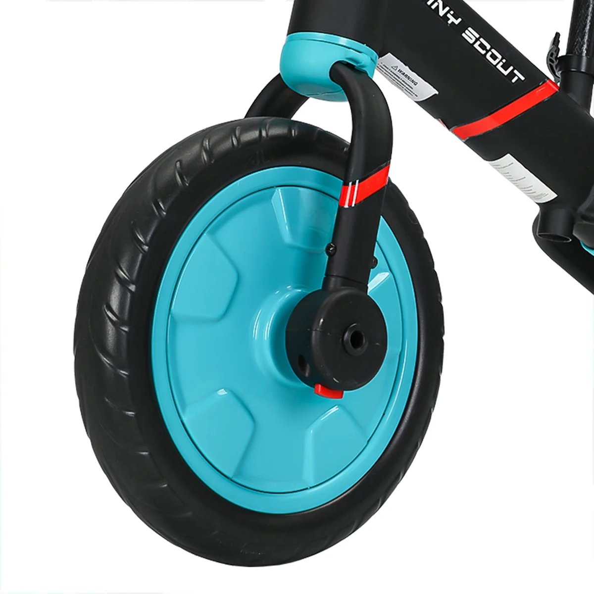 ZavoFly 4-in-1 loopfiets, loopfiets voor kinderen, kinderdriewieler Multi driewieler voor kinderen vanaf 3 jaar tot 5 jaar (OrangeA