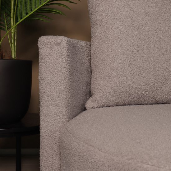 Fauteuil causeuse teddy gris fauteuil pivotant