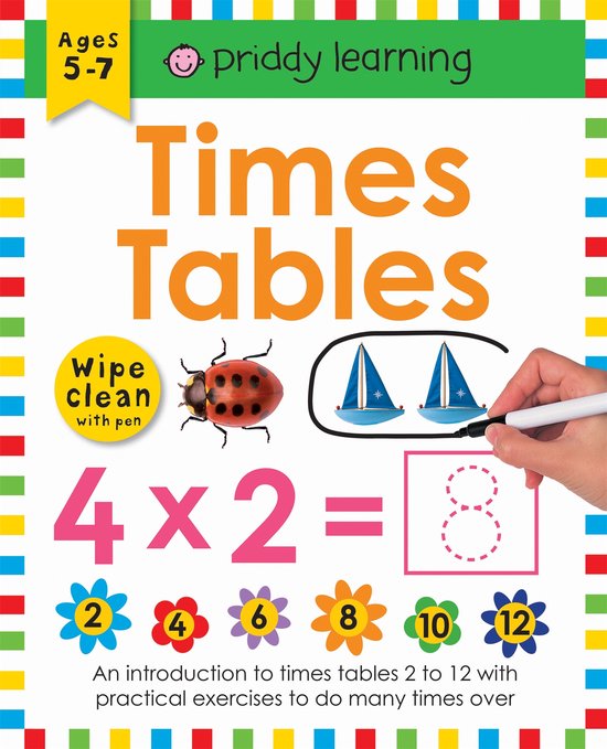 Wipe Clean Workbook Times Table