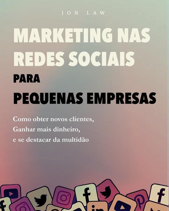 Marketing nas Redes Sociais para Pequenas Empresas - cover