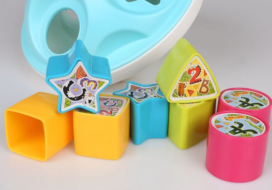 Bam Bam - Educatief Speelgoed - Vormenstoof met 8 vormen - vanaf 6 maanden van Bam bam — afbeelding 4