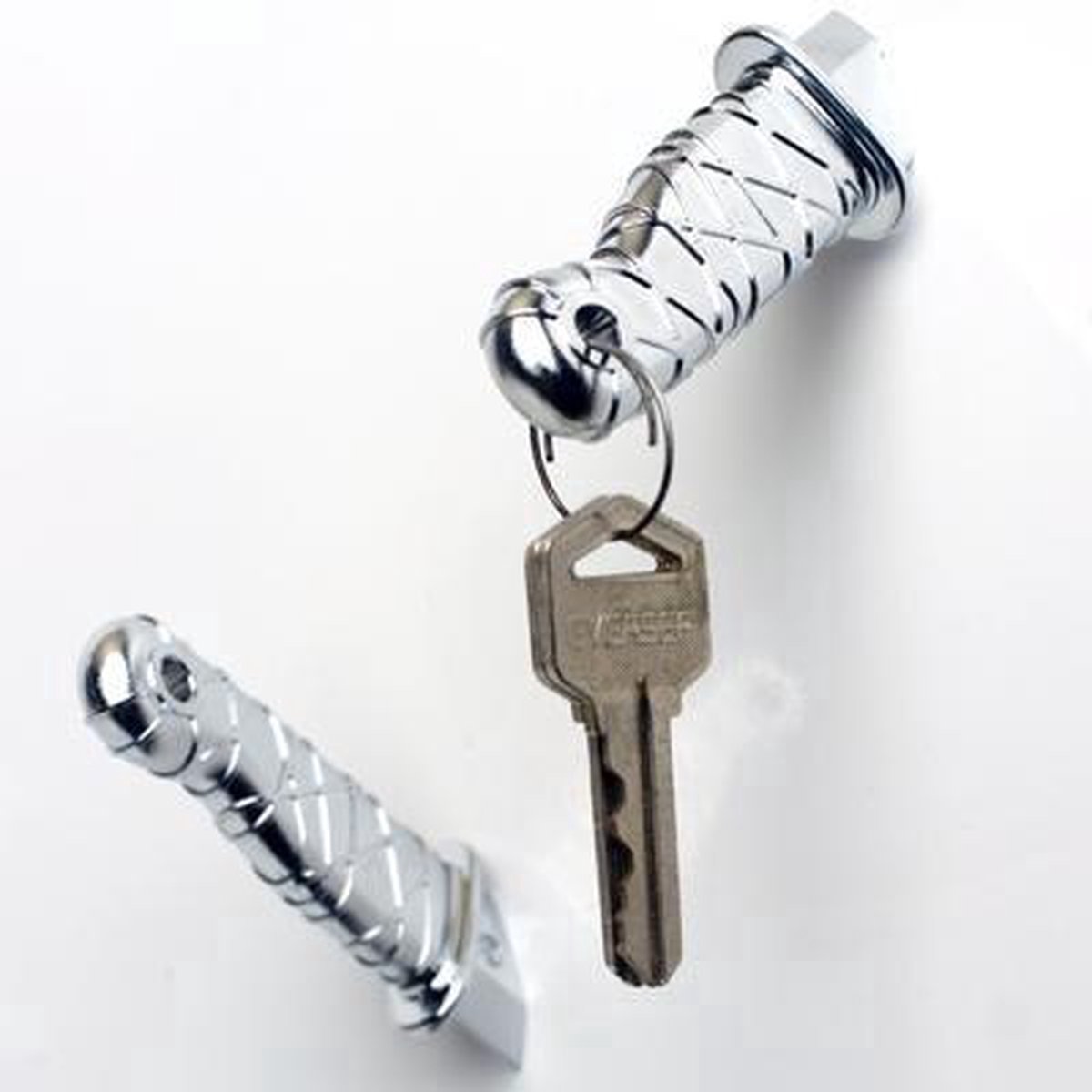Go Go Gadget Koelkast Magneet - Set van 2 stuks - Handvat van Mes Zilver