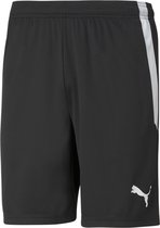 PUMA teamLIGA Shorts Heren sportbroek - Puma Black-Puma White