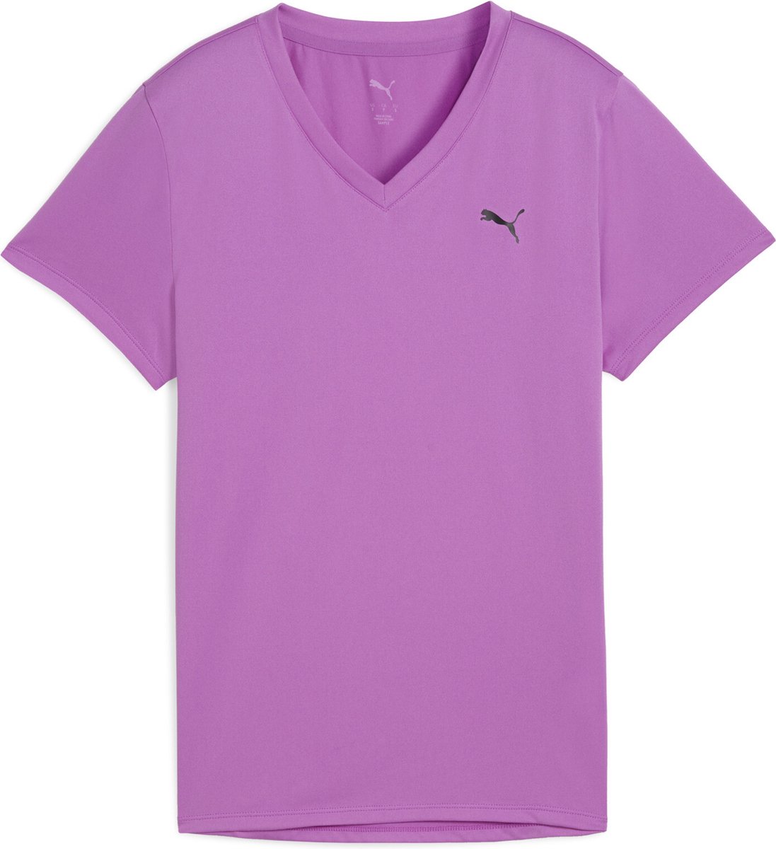 PUMA W TAD ESSENTIAL VNECK Tee Dames sportshirt Wild Berry