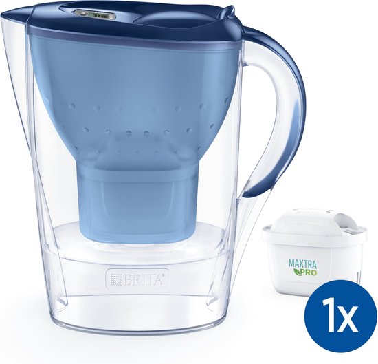 BRITA Waterfilterkan Marella Cool 2.4L Grijs incl. 1 MAXTRA PRO waterfilterpatroon