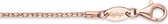 Engelsrufer Ketting ERNO-15R - Lengte 80 CM - Roségoud verguld sterling zilver