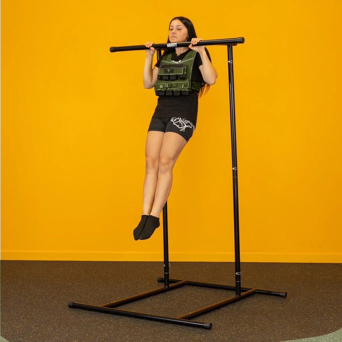 Gravity Fitness Gilet lesté 10 kg entièrement réglable Calisthénie, Crossfit, Musculation, Usage Domestique et Commercial (10