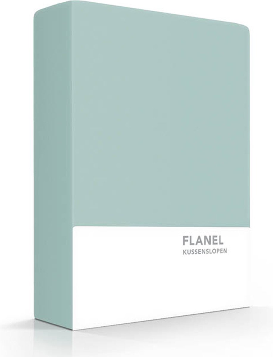 Zavelo Deluxe Flanel kussenslopen Pastel - 60 x 70 cm - Set van 2 - Extra Dikke Kwaliteit - Heerlijk Zacht - 100% Katoen