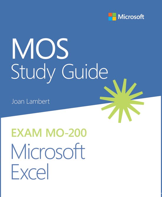 MOS Study Guide- MOS Study Guide for Microsoft Excel Exam MO ... - cover