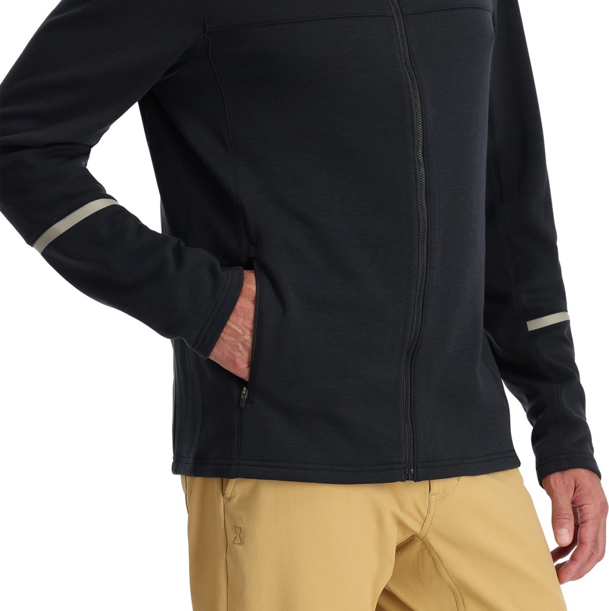 Spyder Mens Speed Fleece Jacket Zwart