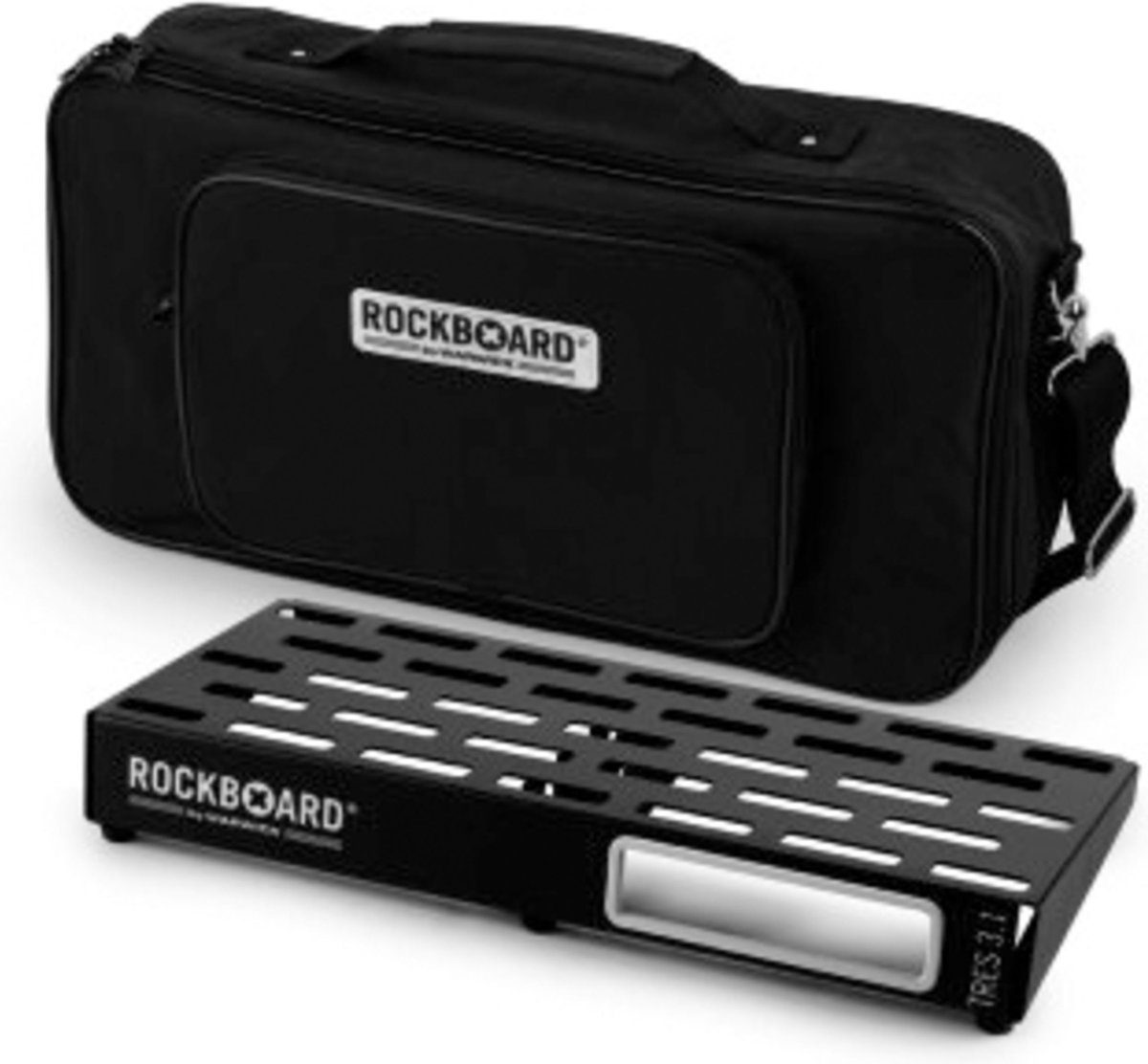 Rockboard TRES 3.1 with Gigbag - Koffer voor effect-units