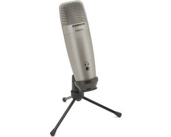 Samson C01U Pro - USB studio condensator microfoon - Grijs