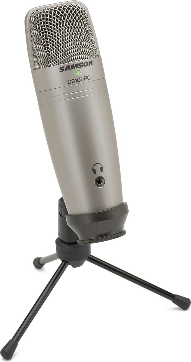 Bol.com Samson C01U Pro - USB studio condensator microfoon - Grijs aanbieding