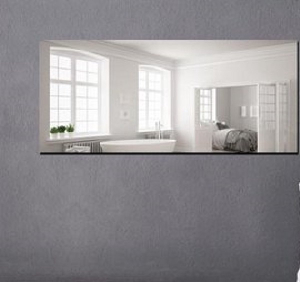 Durensa ® DH spiegel infrarood verwarmingspaneel 750 W met Wifi ontvanger