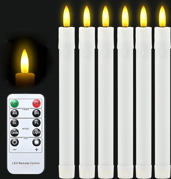 3D kerst houtsnijwerk kaarsen met rendier - led verlichting